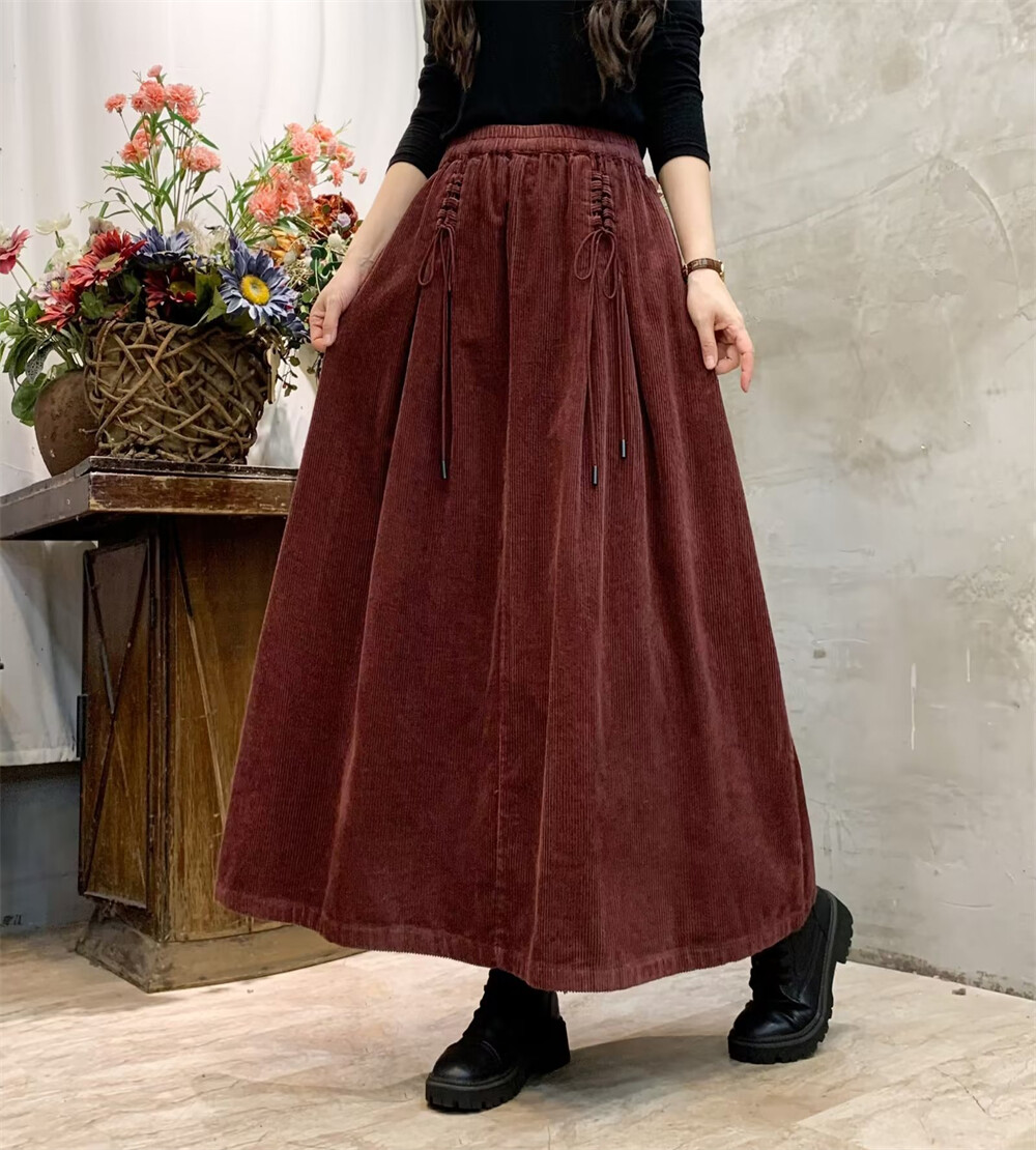 アパルトモン REMI RELIEF Corduroy Long Skirt L'Appartement アパルトモン レミレリーフ コーデュロイ パンツ REMI