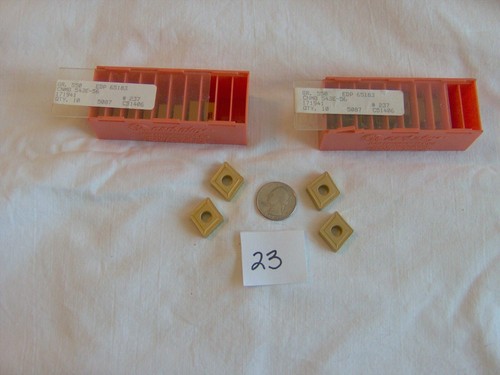NEW NOS CARBOLOY CARBIDE CUTTING INSERTS 2 BOXES 20 Pieces CNMG- 543E-56 Lot23 - Picture 2 of 4