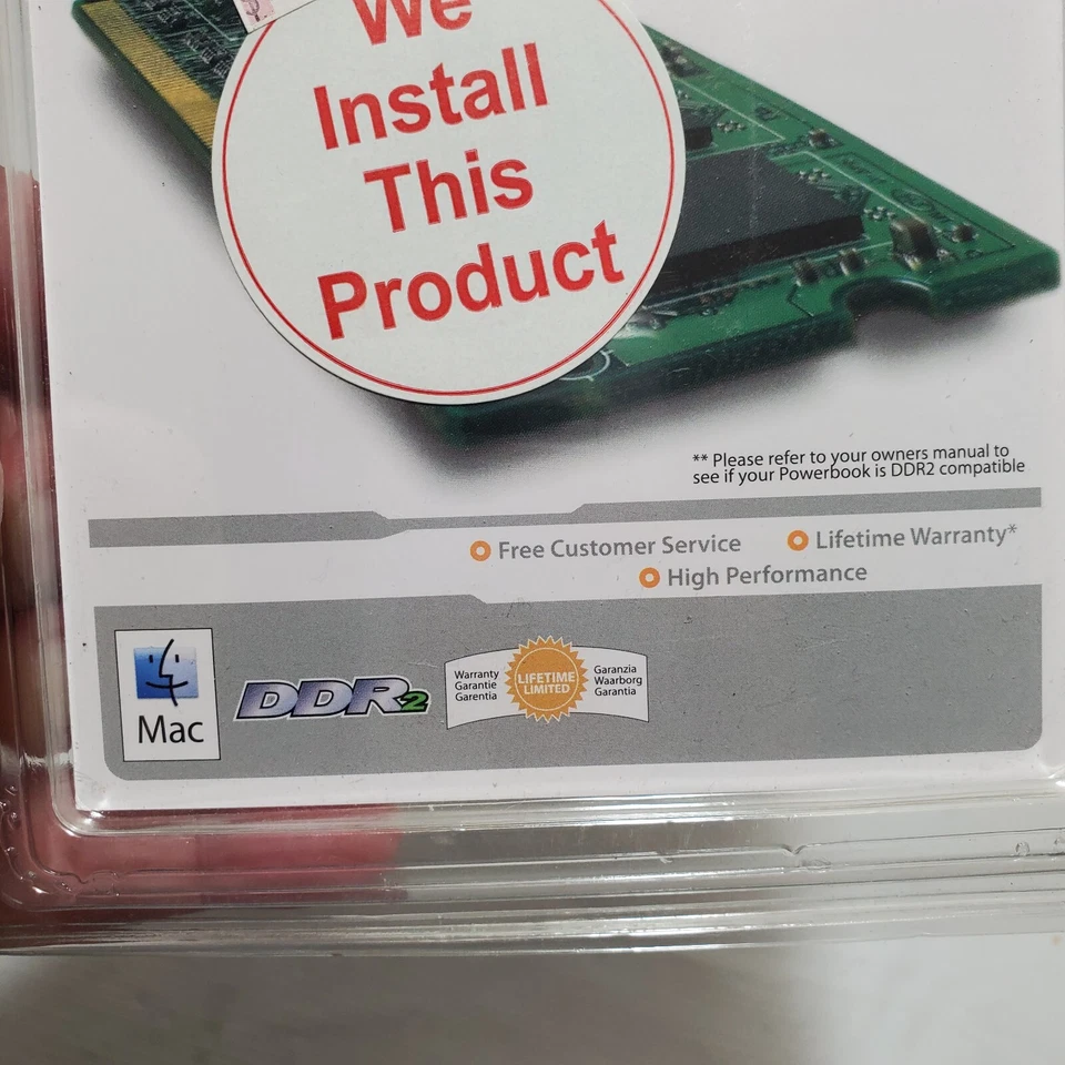 New Centon Memory Power MACReady COMPUTER RAM 2GB DDR2-667 PC2-5400 MSRP 179.99 - Image 4 of 4