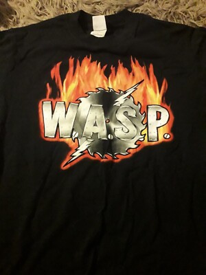 WASP ORIGINAL DOMINATOR TOUR T SHIRT SMALL 2006