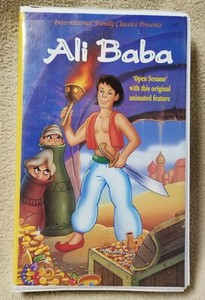 ALI BABA Animated VHS Video Tape 1995 Burbank Animation ...
