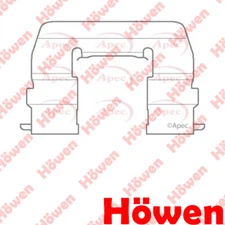 Fits Hyundai Amica 2000-2000 1.0 Brake Pads Fitting Kit Front Howen