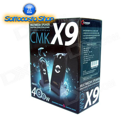 N NEWTOP Mini Casse PCS02 Stereo 2.0 Speaker Set Altoparlanti Alimentazione USB Ingresso Connettore Audio Jack 3.5mm Portatile Suono 360° Per PC Fisso Desktop Laptop Notebook TV USB - Foto 2