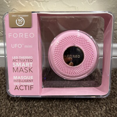 FOREO UFO mini Smart Mask Treatment Device Pearl Pink LED Heat Therapy smart