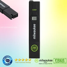 Milwaukee CD97 Digital Low Range TDS Pen for Water Conditioning Analysis