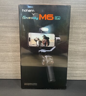 hohem iSteady M6 Kit 3-Axis W/Fill Light & AI Vision Sensor
