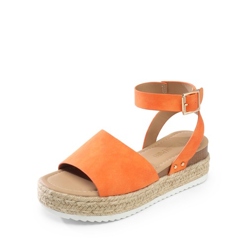 Damenschuhe Plateau-Espadrilles Knöchelriemen offene Zehenpartie elegante Freizeitschuhe - Bild 36 von 40