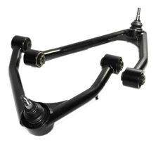 2-4'' BLACK Tubular Upper Control Arms for 07-14 Chevy Silverado/GM Sierra 1500