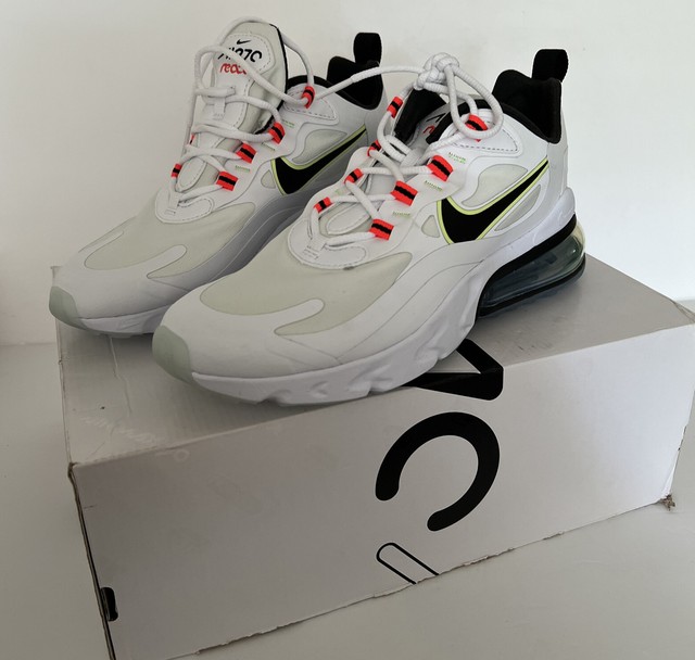 Nike Air Max 270 React White Crimson 