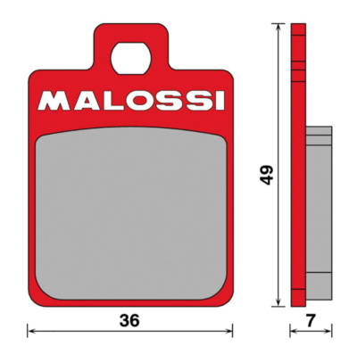 Pastillas De Freno Delanteras MALOSSI MHR Synt Para Peugeot Buxy, Speedake, Piaggio NRG 50