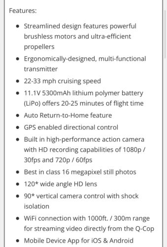 Drone Q-cop Hi Tec - Imagen 8 de 8