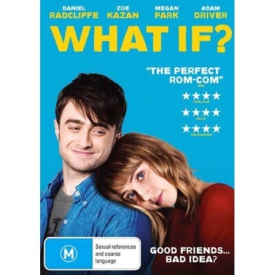 What if (DVD, 2013) PAL Region 4 (Daniel Radcliffe, Zoe Kazan, Adam Driver) RARE
