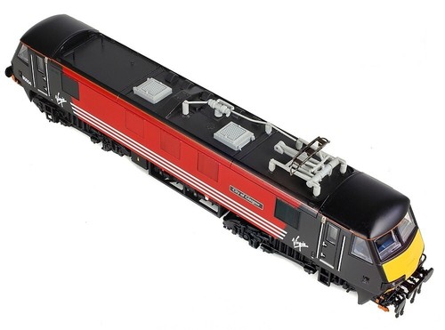 Graham Farish 371-783 Class 90/0 90004 City of Glasgow Virgin Red Next 18 Ready - Picture 2 of 13