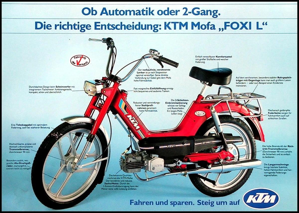 Foxi moped deals