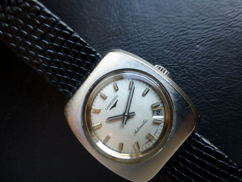 LONGINES AUTOMATIC 32 JEWELS ( SILVER COLOR ) - 第 10/13 張圖片