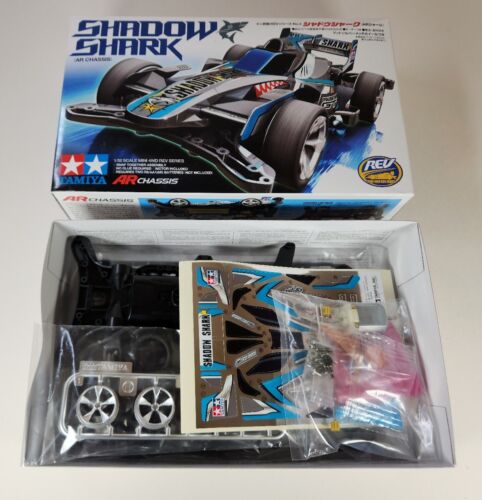 Tamiya Mini 4WD Shadow Shark No. 04 AR chassis REV 18704 1/32 Japan US SELLER - 第 1/10 張圖片