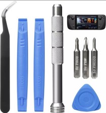 Tools Screwdriver Tweezers Set Repair Open PH000 PH00 PH0 Bits For Steam Deck