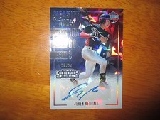 JEREN KENDALL 2016 Panini Elite USA Contenders Cracked Ice Autograph #9/24
