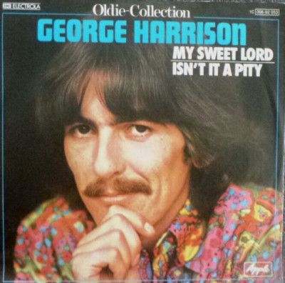 7'' 70s IN MINT- ! GEORGE HARRISON : My Sweet Lord