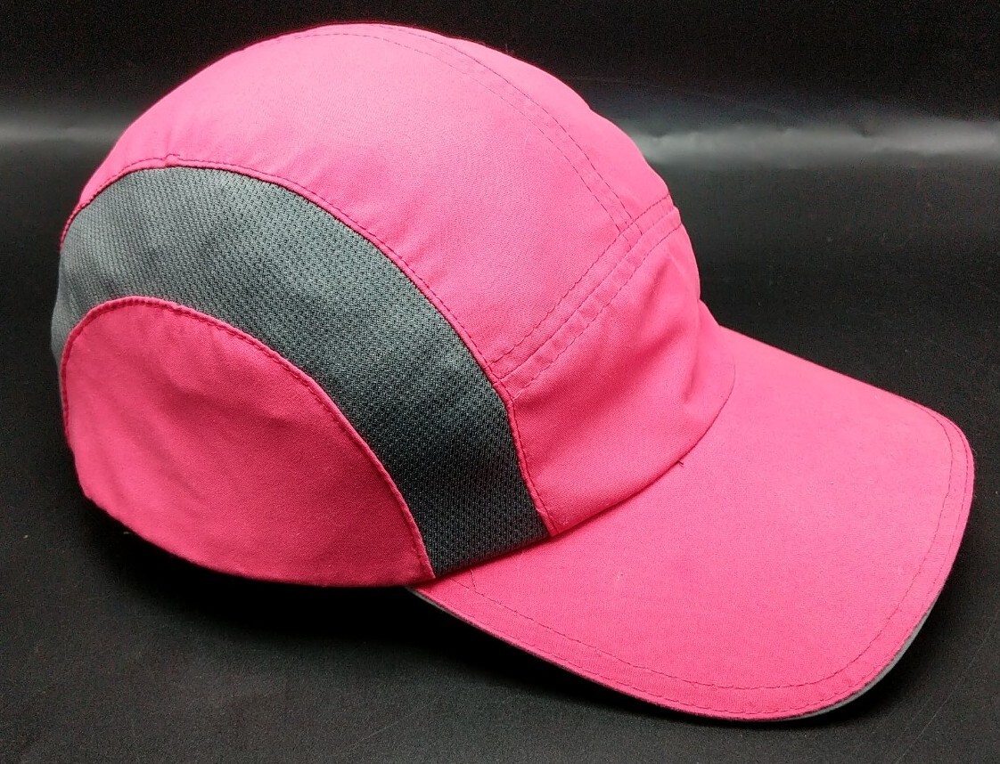 Cappello MERRELL leggero stile 7 pannelli rosa grigio tappo regolabile