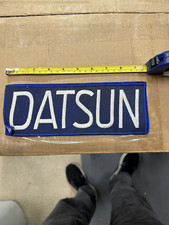 Gorgeous large Datsun logo racing Jacket Embroidered Patch Made in USA
