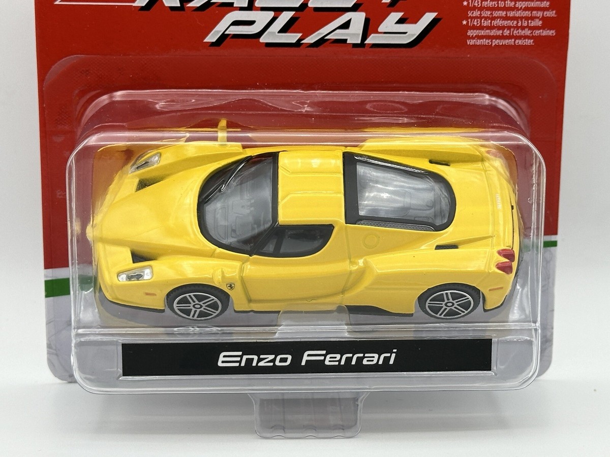 1:43 Burago Enzo Ferrari Yellow Race + Play 2024 | eBay 1:43 Burago Enzo Ferrari Yellow Race + Play 2024 | eBay