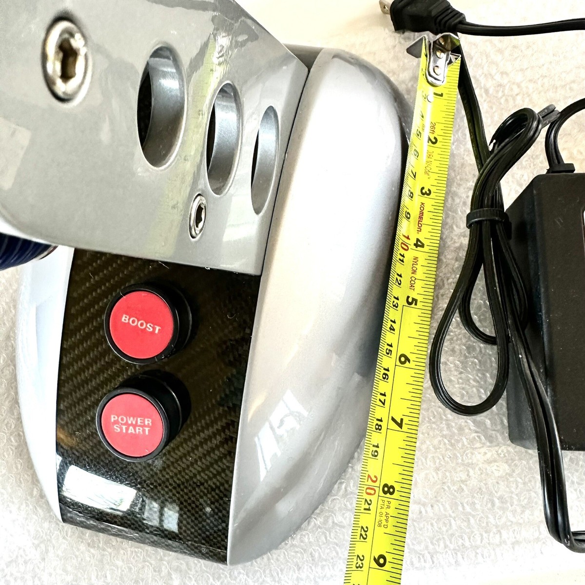 RARE AutoArt Carbon Fiber Arm TABLE LAMP Brake Disc Rotor