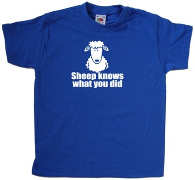 Sheep Knows What You Did Kinder T-Shirt