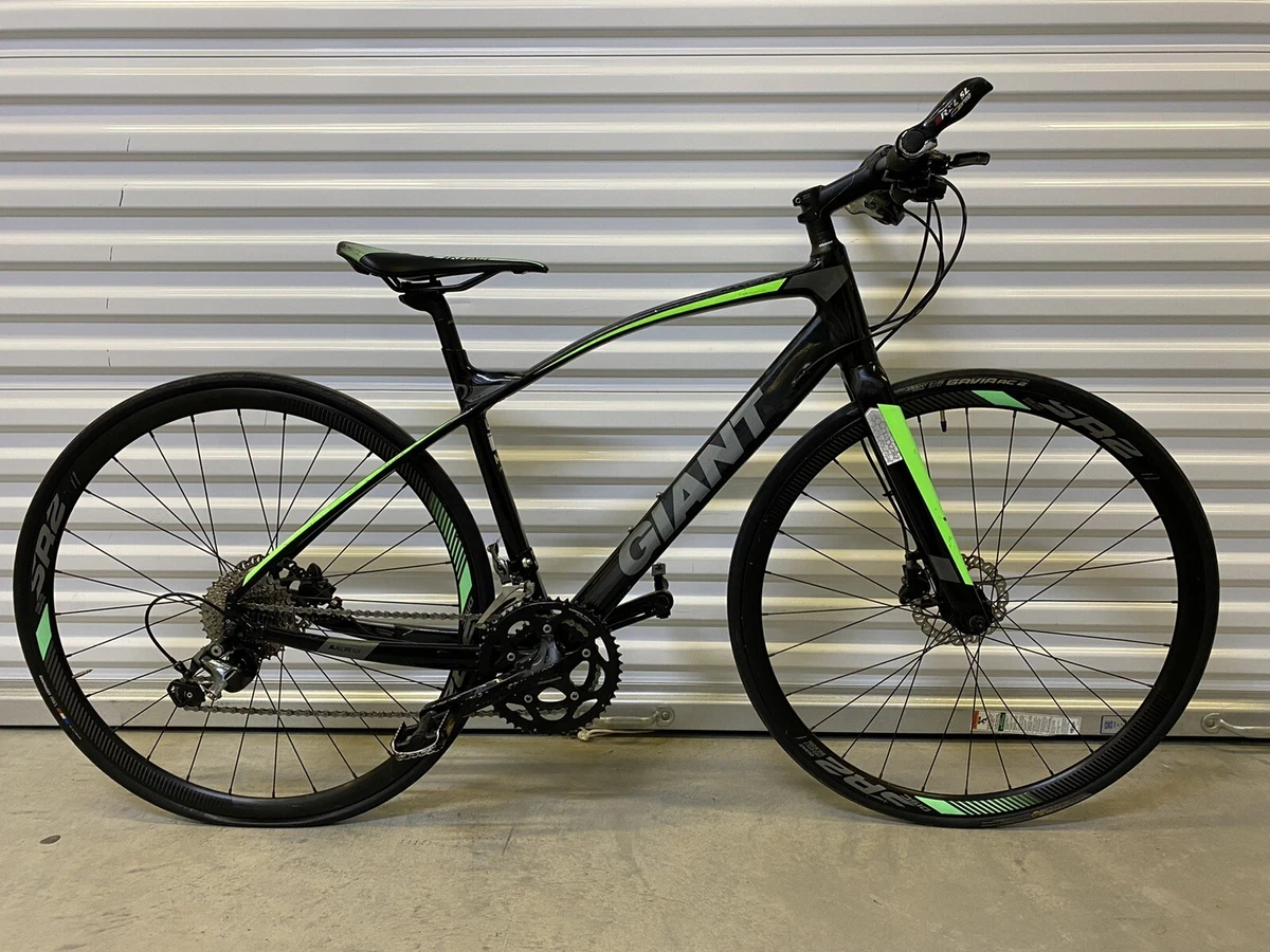 Giant Fastroad M 1 GRAY GREEN ALUMINUM CARBON FRAME. Good Condition.See Pictures