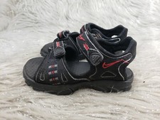 NIKE ACG Black Red Active Sandals Child Size 8