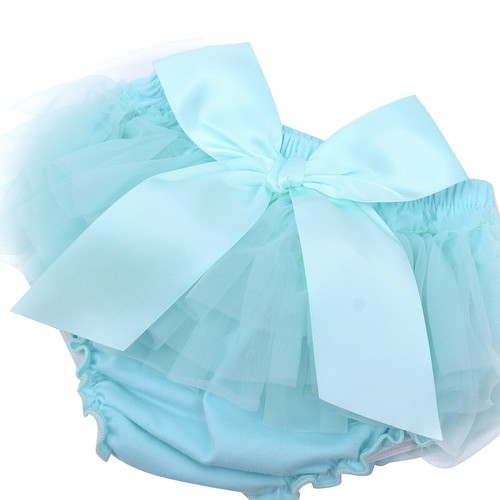 Baby Mädchen Rüschen Höschen Bloomers mit Stirnband für Geburtstag Fotografie - Picture 7 of 69