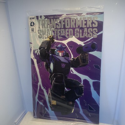 TRANSFORMERS SHATTED GLASS 4 RE IDW SEALED
