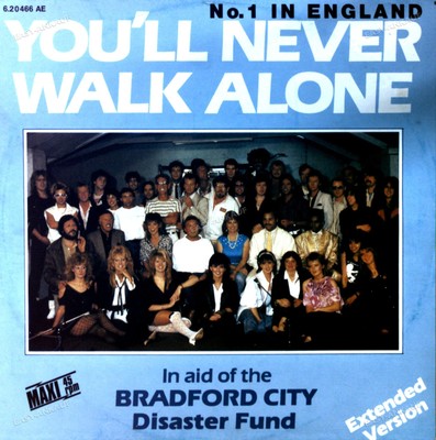 The Crowd - You'll Never Walk Alone Maxi Green Vinyl (VG+/VG+) '