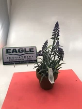 CWI Collection 9" Purple Mountain Bells flowers in a pot