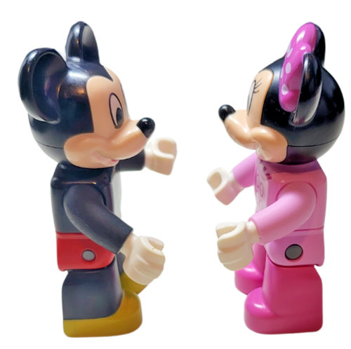 Lego DIsney Mickey Mouse and Minnie Mouse Mini figures set of 2 - Picture 4 of 4