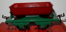 TRAIN SNCF HACHETTE HORNBY WAGON BENNE BASCULANTE rouge SCALE O 1/43