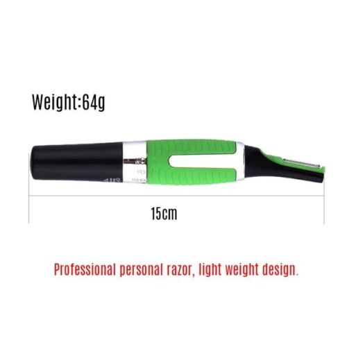 Hot Men Nose Ear Face Neck Eyebrow Hair Mustache Beard Trimmer Shaver Clipper PE - Picture 6 of 7