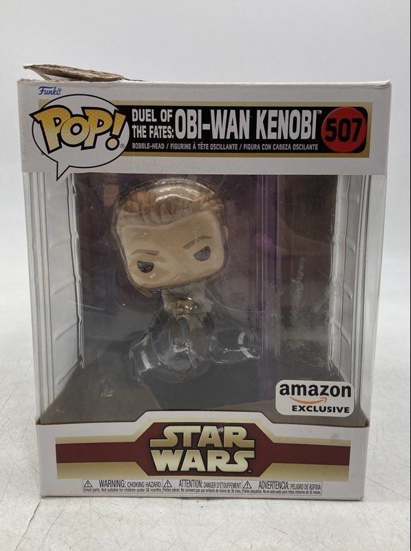 Funko POP! Duel Of Fates Obi-Wan Kenobi Star Wars Amazon Exclusive #507 Figure