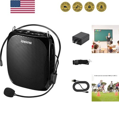ZW-Z258 Portable Rechargeable Mini Voice Amplifier for Teachers with Wired Mi...