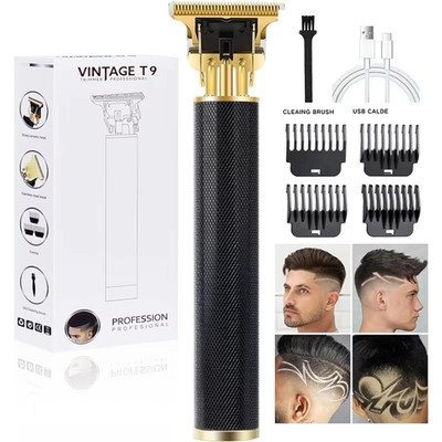 Professional Hair Clippers Trimmer Cutting Beard Cordless Barber Shaving Machine