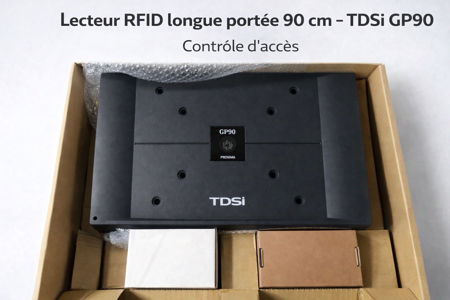 Lecteur RFID longue portée 90 cm TDSi GP90 contrôle d'accès