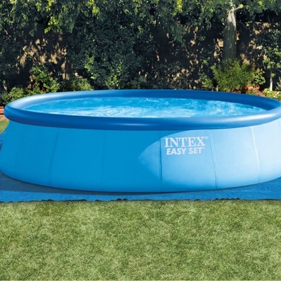 Pool Bodenplane Pool Bodenabdeckung Pool Bodenmatte Bodenschutzplane INTEX