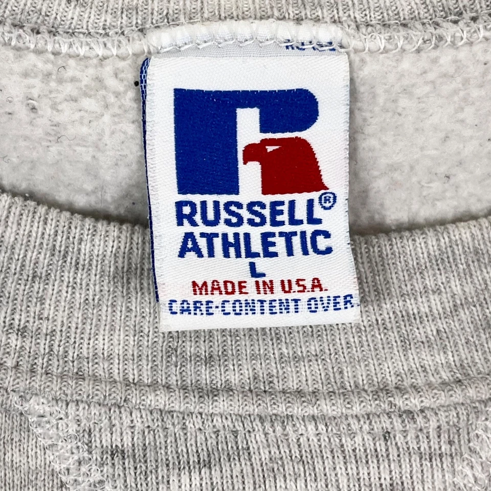 Sudadera Atlética Vintage UConn Huskies Russell Talla Grande NCAA Hecha en EE. UU. Foto 2 de 4