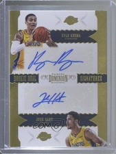 2017 Panini Dominion Rookie Dual Signatures Gold /5 Josh Hart Kyle Kuzma Auto RC