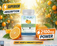 PURE Liposomal Vitamin C 2100mg - 180 Capsules - High Absorption Immune Support