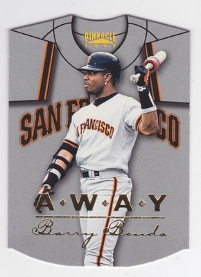 1997 Pinnacle Home / Away Insert No.13 BARRY BONDS
