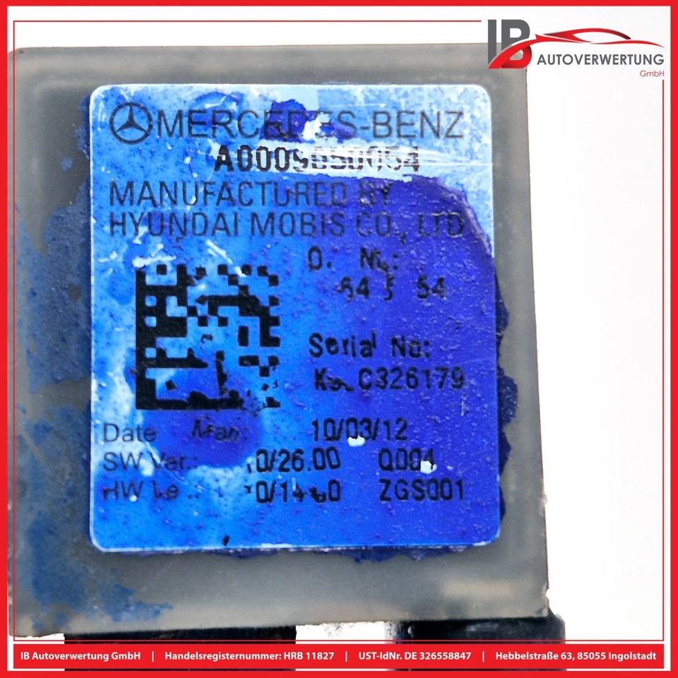 Sensor batería cable menos A0009050054 MERCEDES-BENZ C200 CDI S204 BERLINA MB Foto 4 de 4