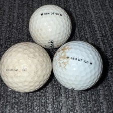 Vintage Titleist Golf Balls Lot Acushnet DT Red Script 384 Tour 100 384 DT 90