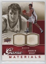 2009-10 Upper Deck Game Materials Gold 49/150 Andrew Bogut #GJ-BO 12jy
