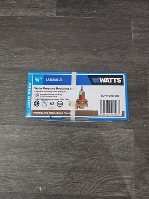 #ad #ad Watts LF25AUB Z3 Pressure Reducing Valve 0009257 $129.99
